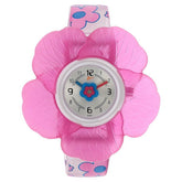 Zoop by Titan Kid's Watch Analog Silver Dial PU Strap, C4006PP02